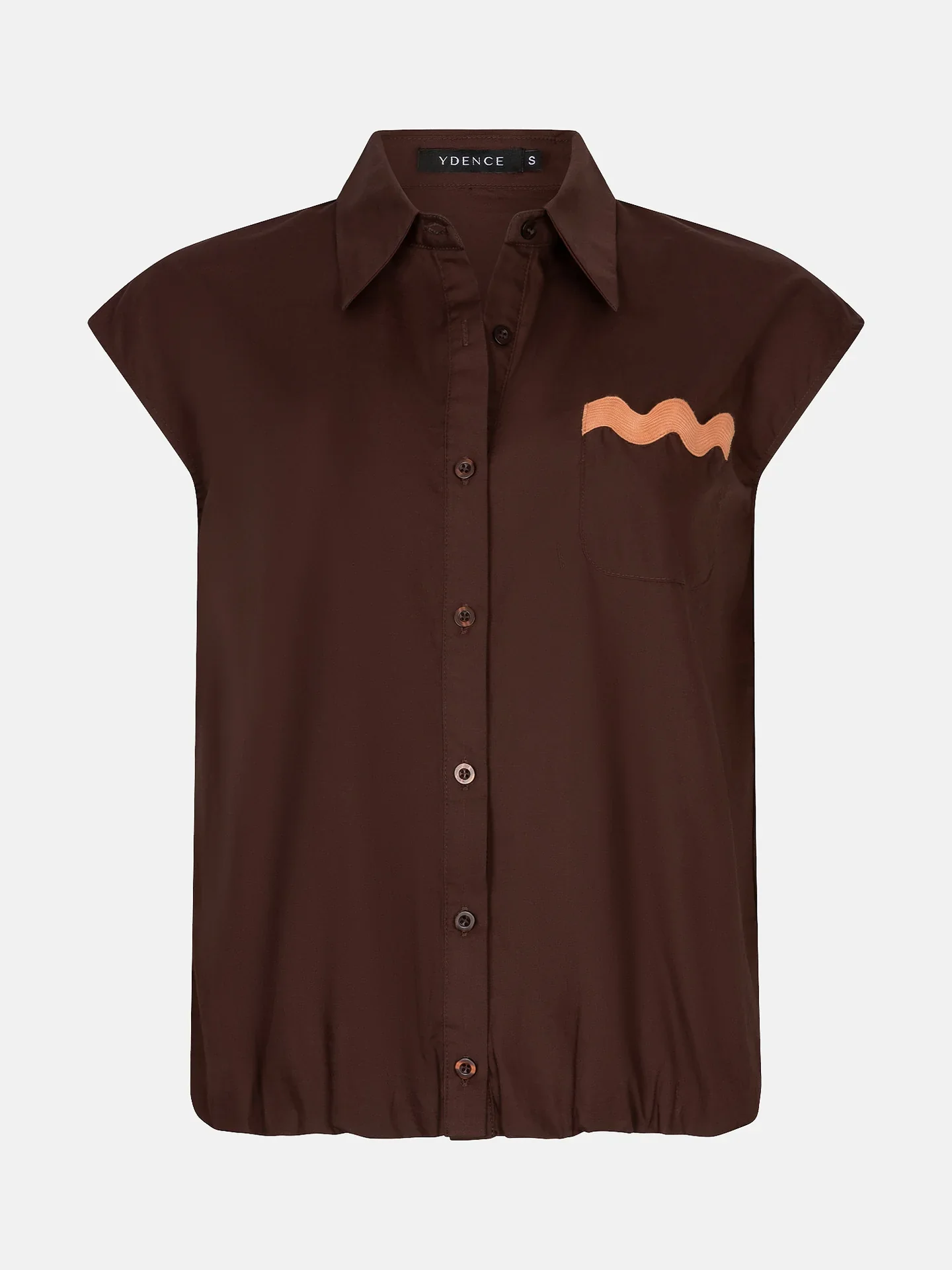 Ydence Blouse Emelia Brown - Image 4