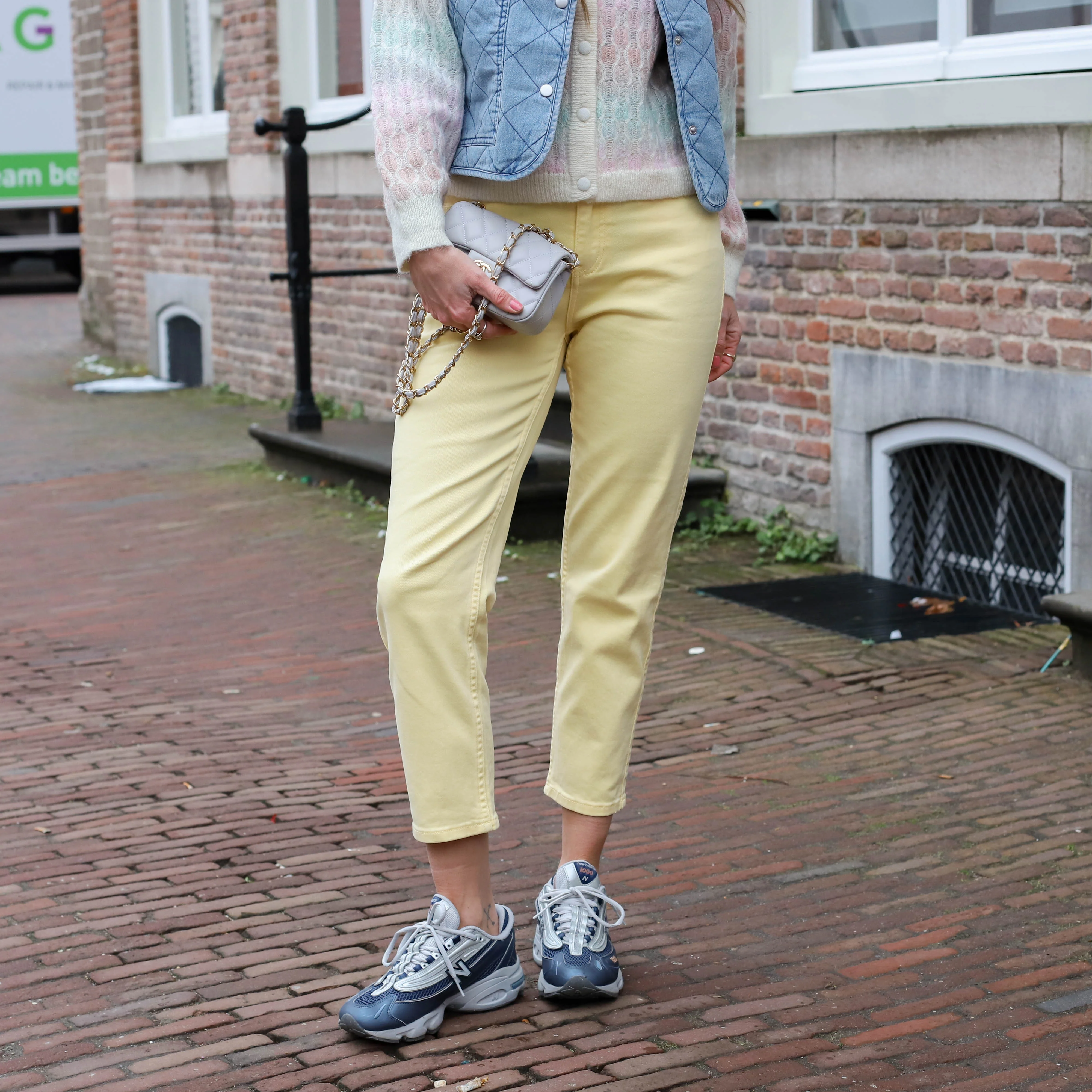 Denim jeans geel - Image 4