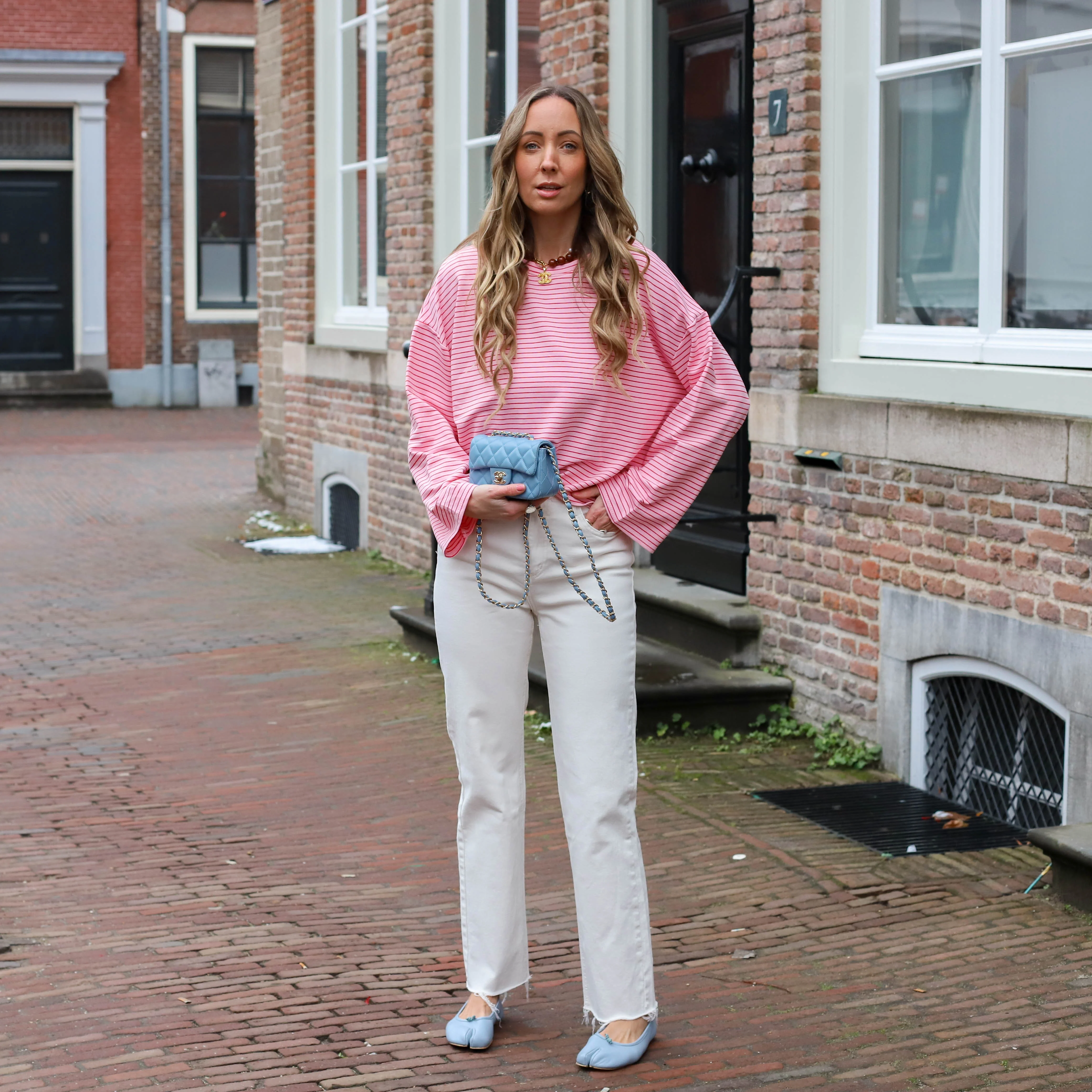 Denim jeans off white - Image 2