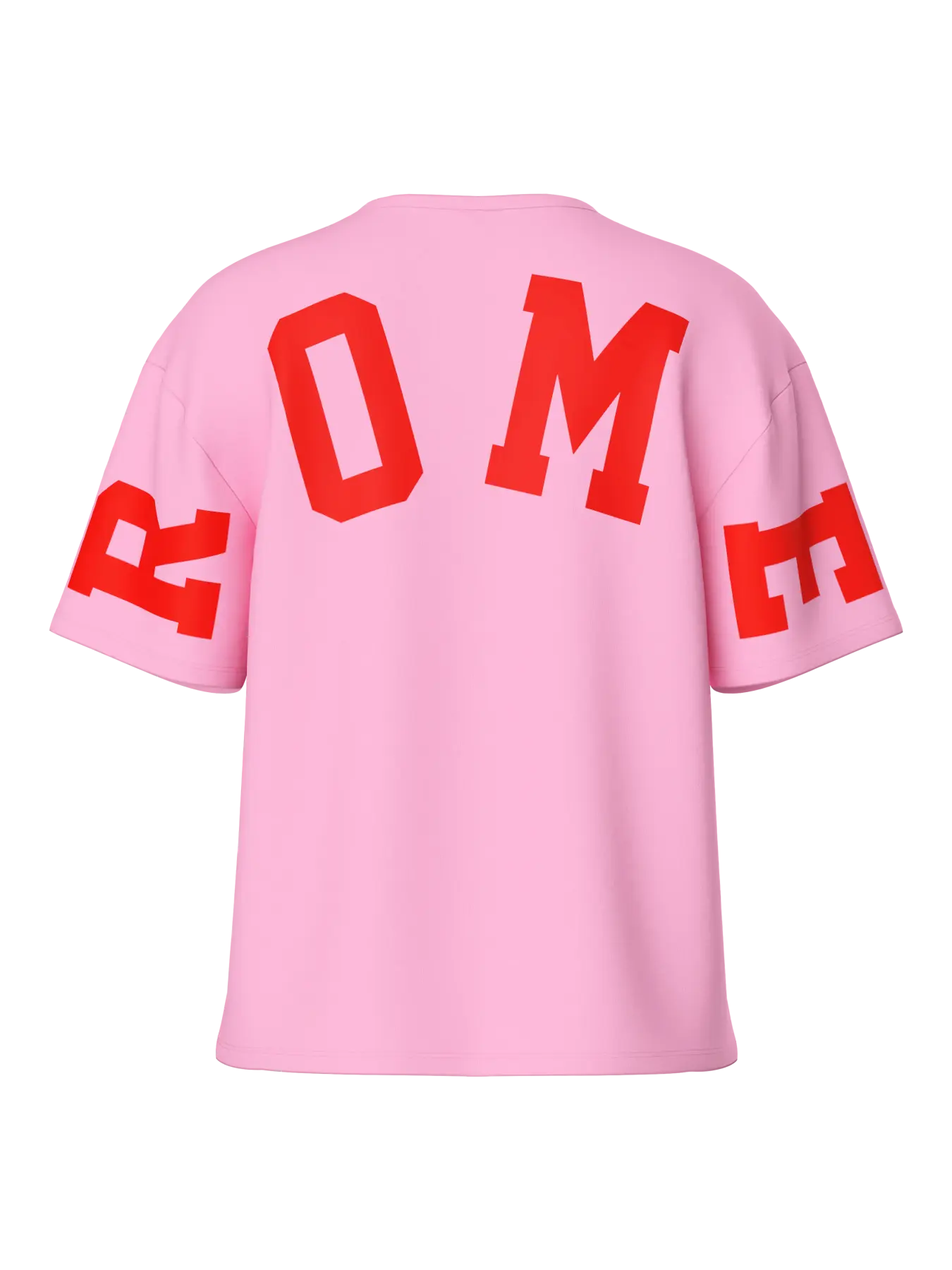 Fancy neck shirt pink Rome - Image 6
