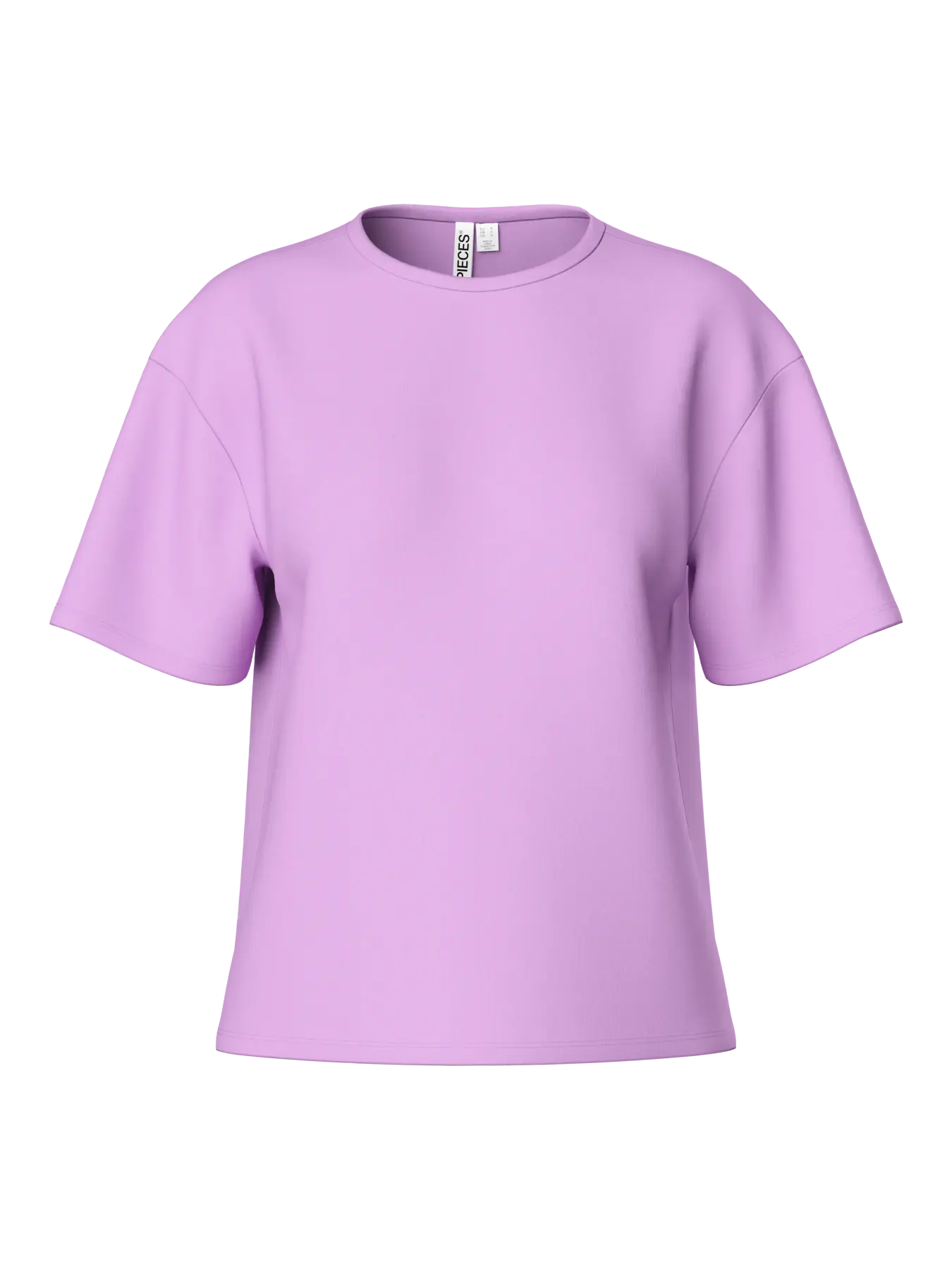 Fancy neck sweater violet paris