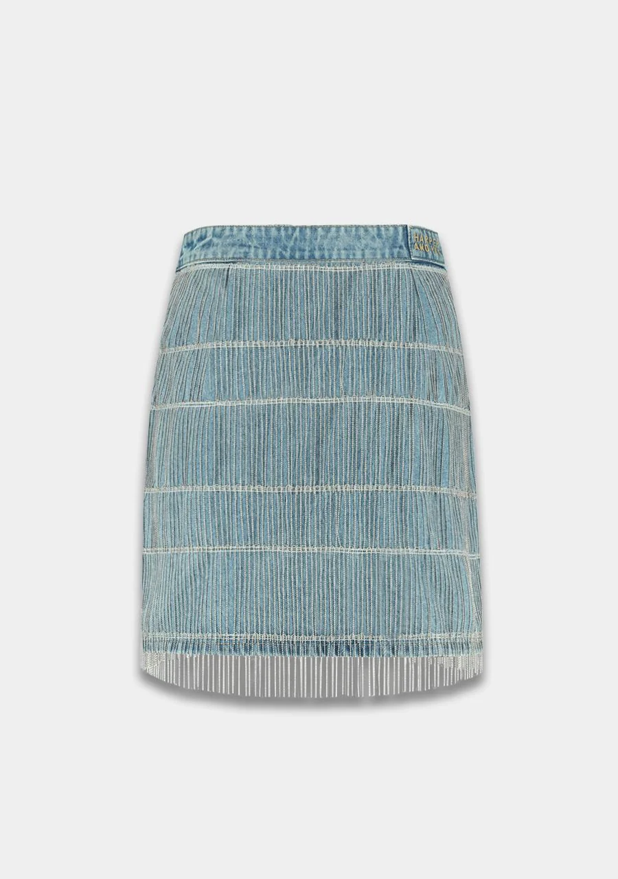 Harper & Yve Daze skirt light blue