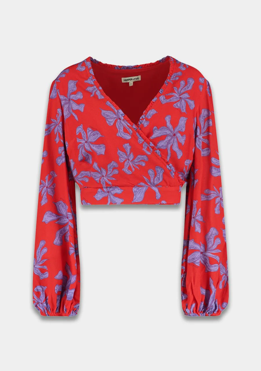 Harper & Yve Flora blouse wild rose - Image 6