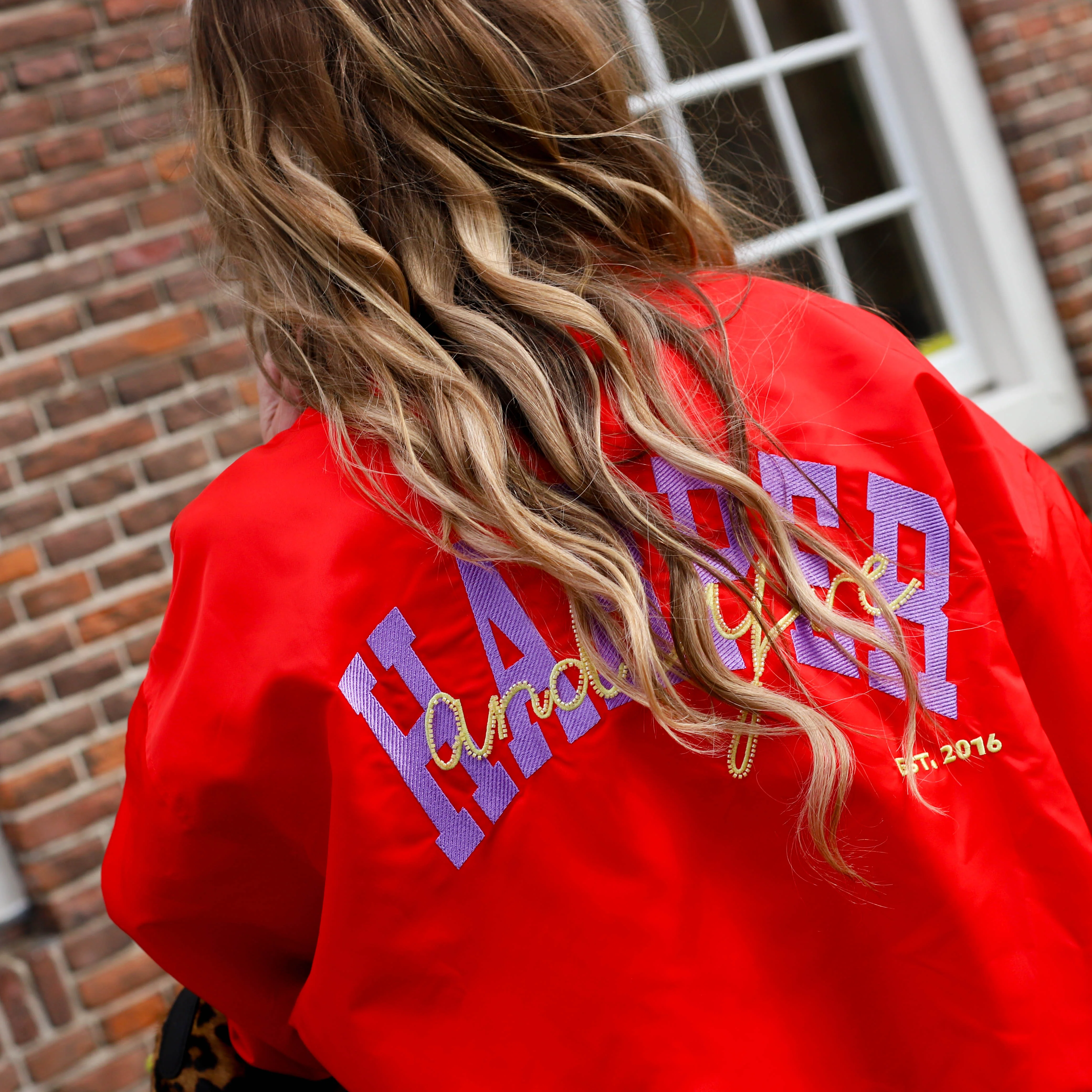 Harper & Yve Janna bomber jack poppy red - Image 3