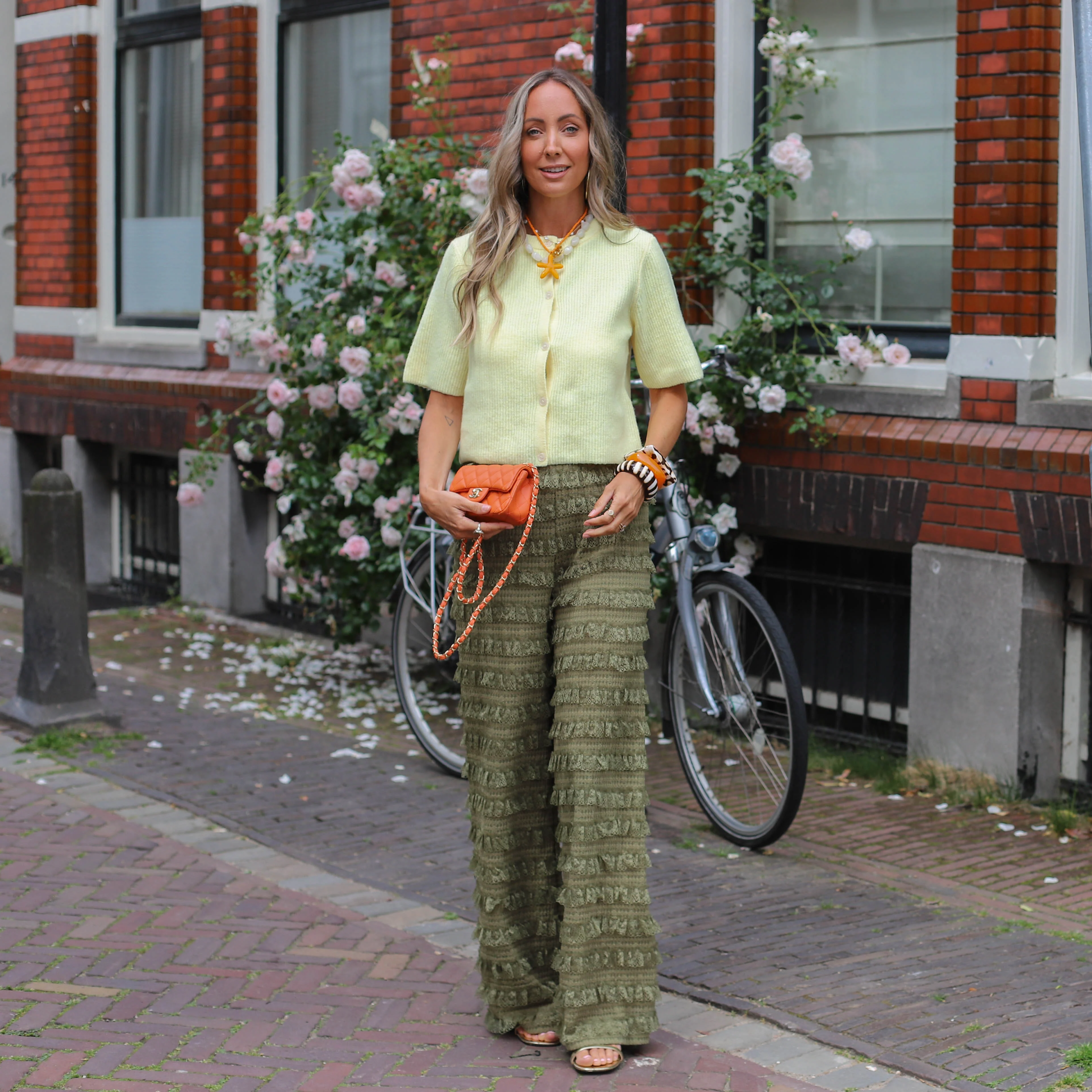 Harper & Yve Lo Pants avocado - Image 4