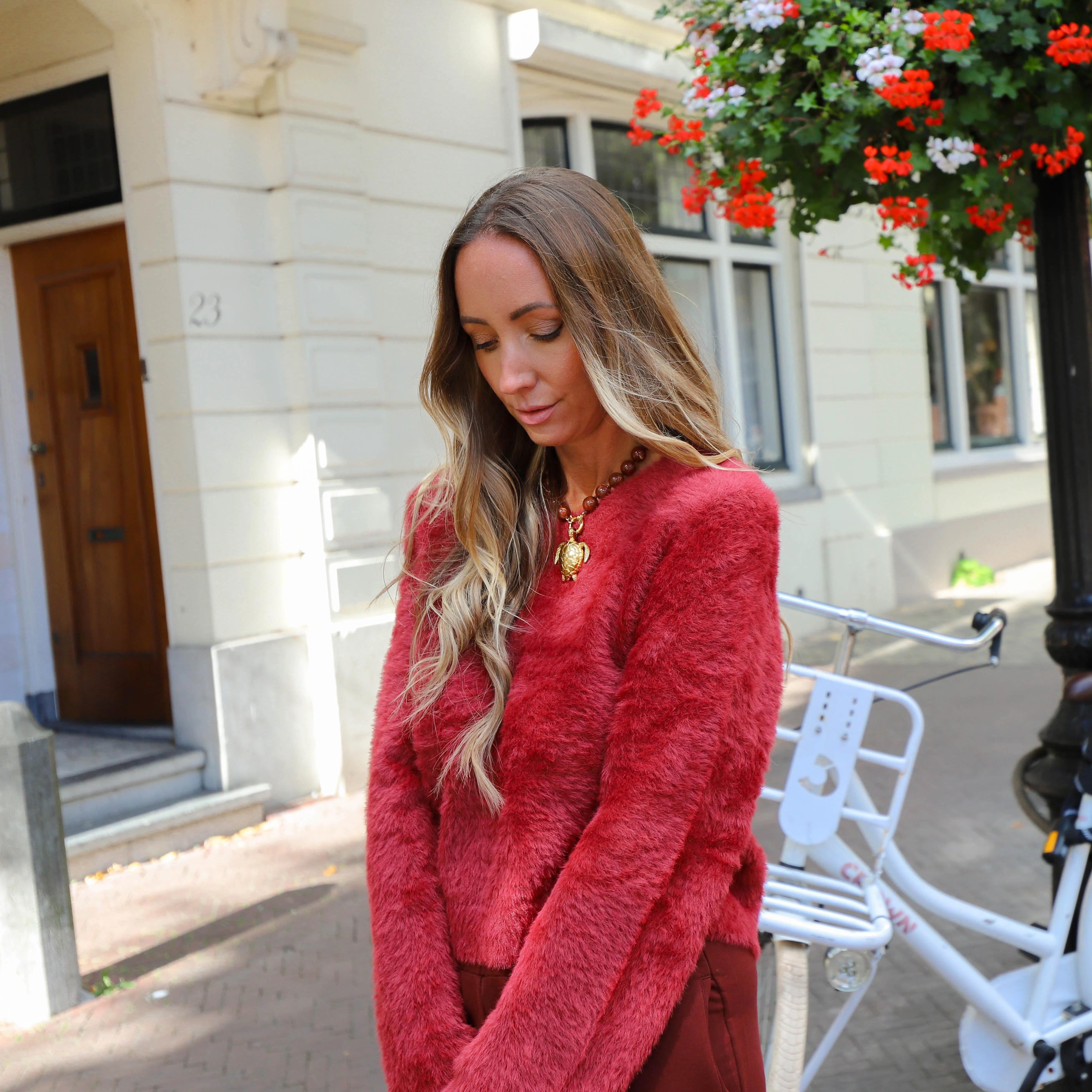 Harper & Yve Nina jumper ruby red - Image 3