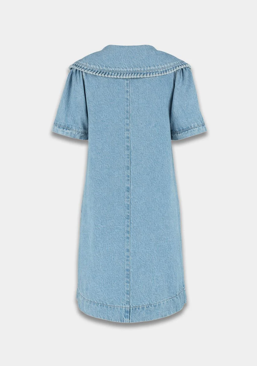 Harper & Yve Verah dress mid blue - Image 6