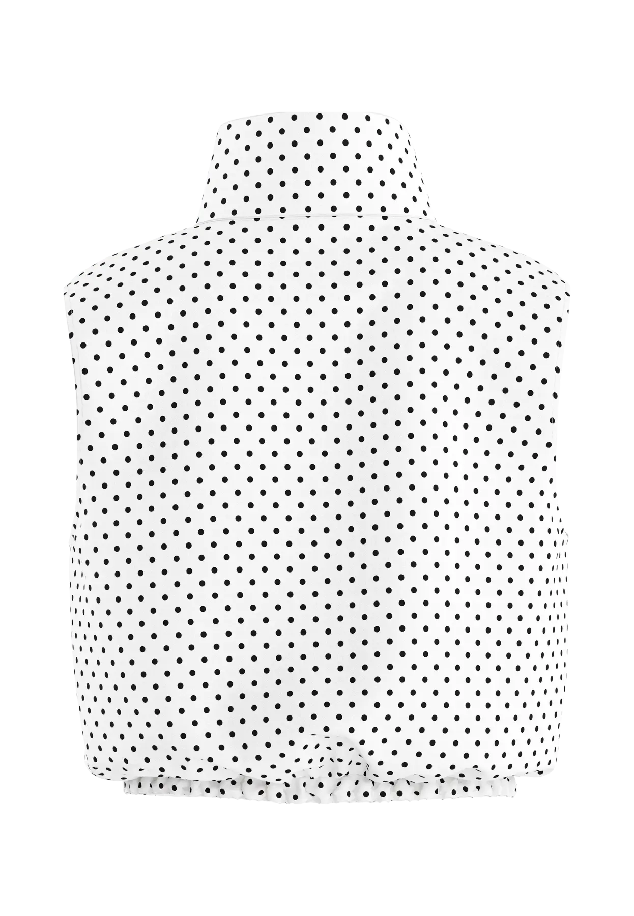 Hypedrop gilet jacket dots cloud dancer - Image 6