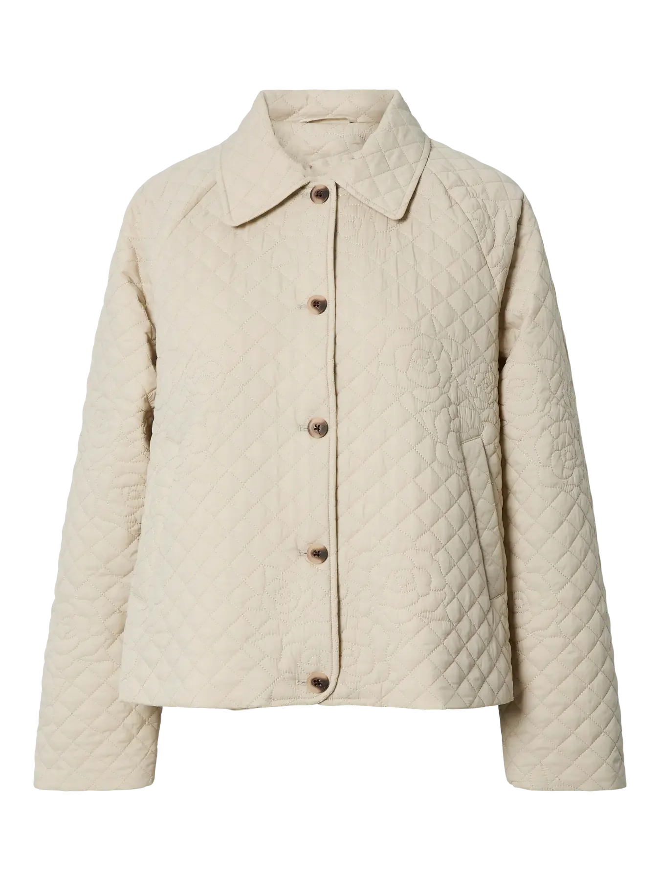 Jaima silver jacket beige