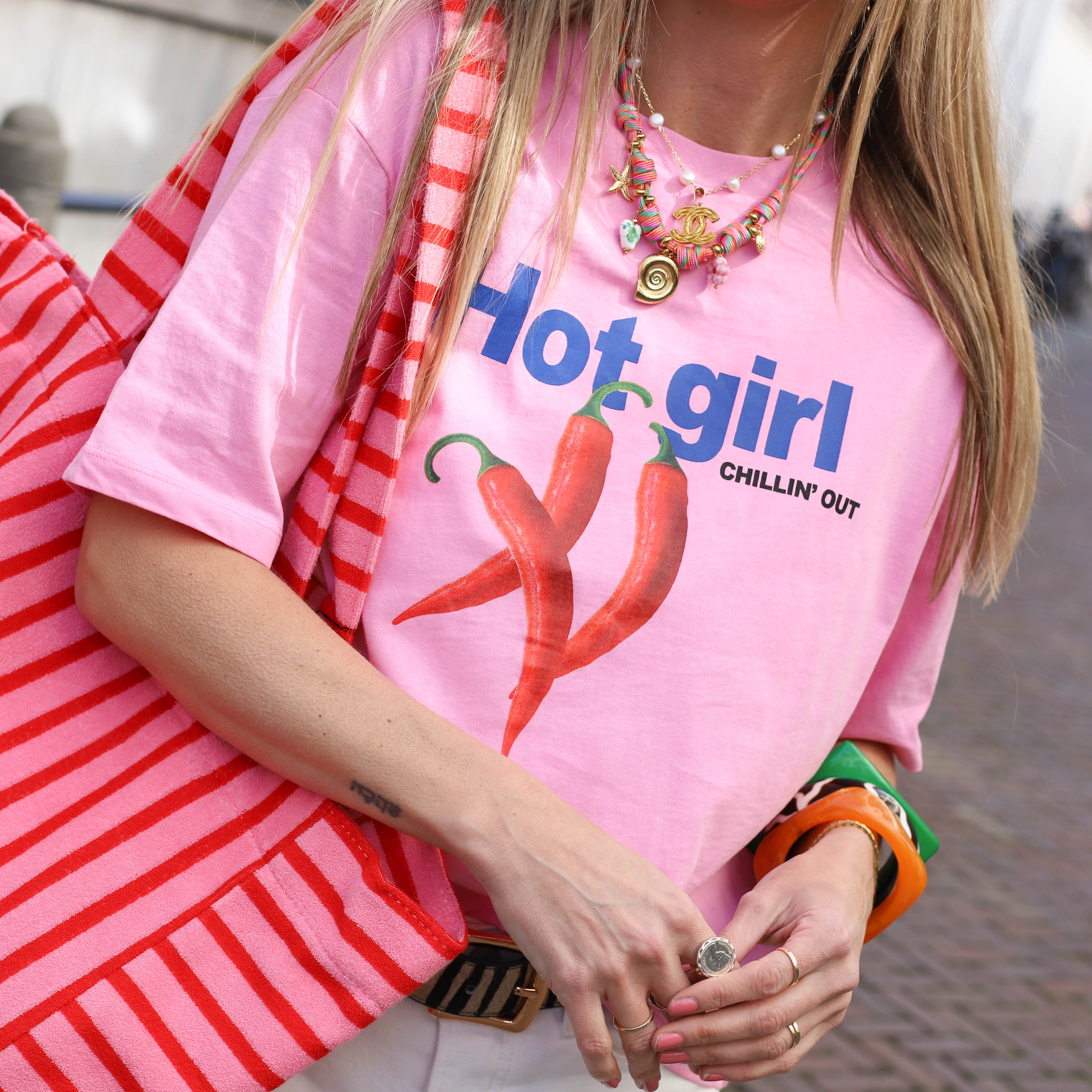 Noisy May Carla shirt roze - Image 4