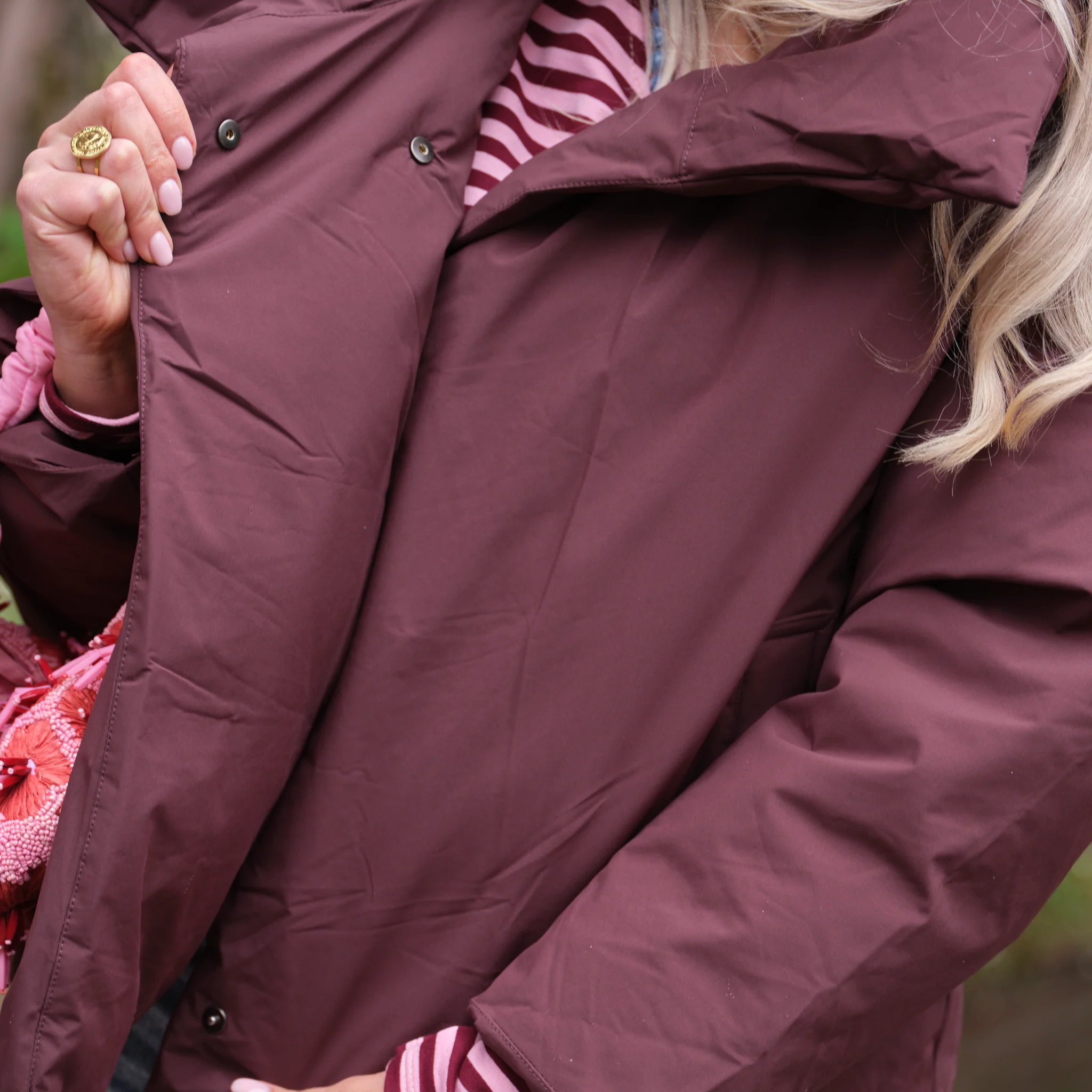 Puffer jack bordeaux - Image 4
