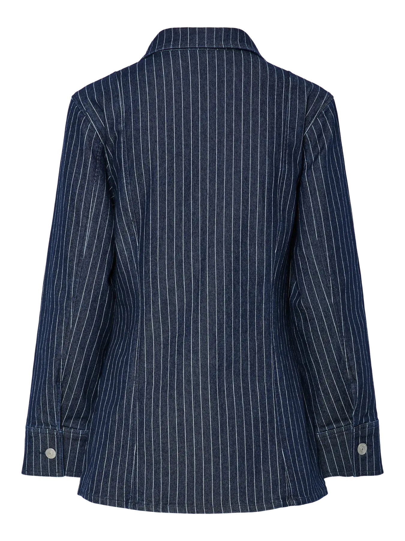 Rose denim blouse dark blue - Image 7