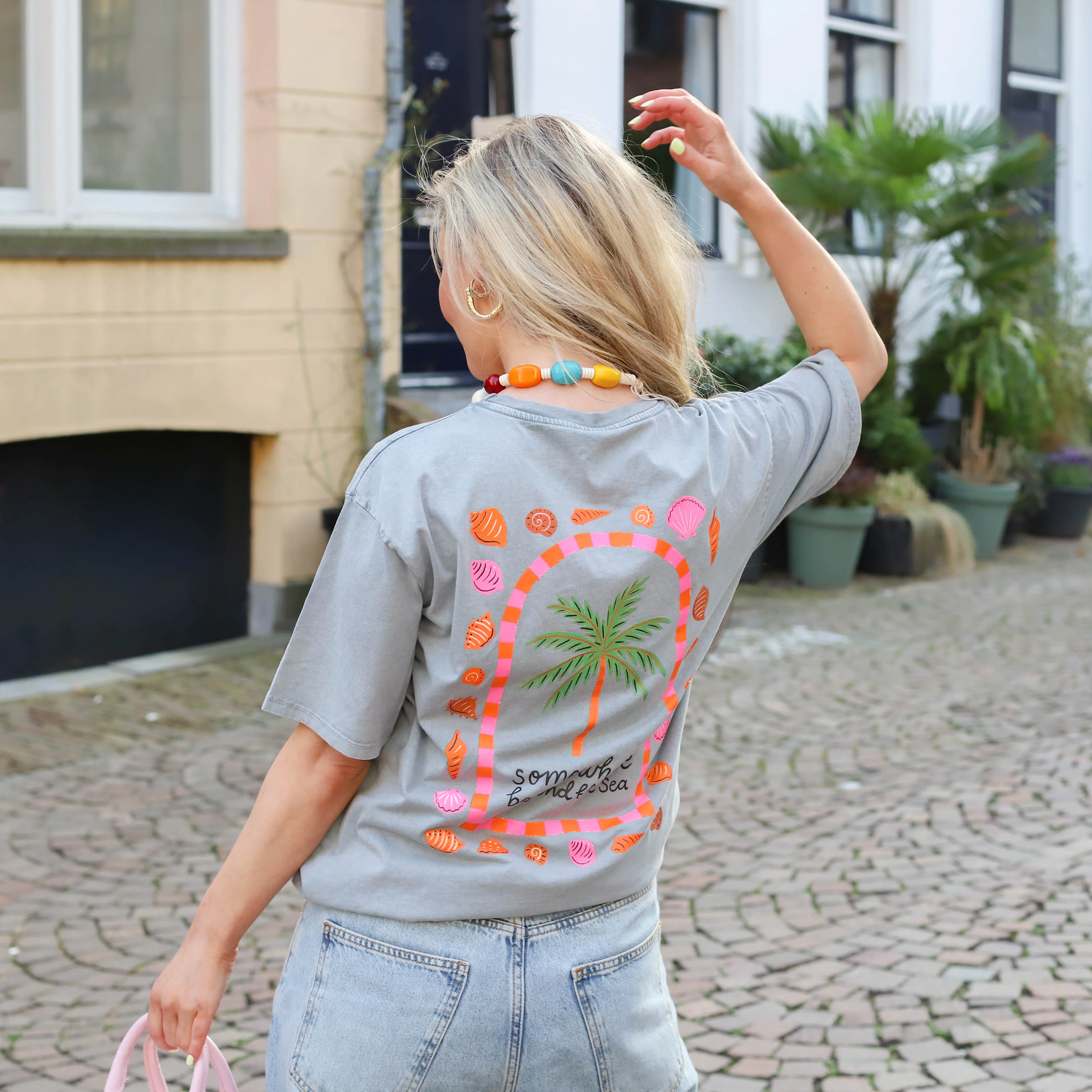 Somewhere tee grey - Image 6