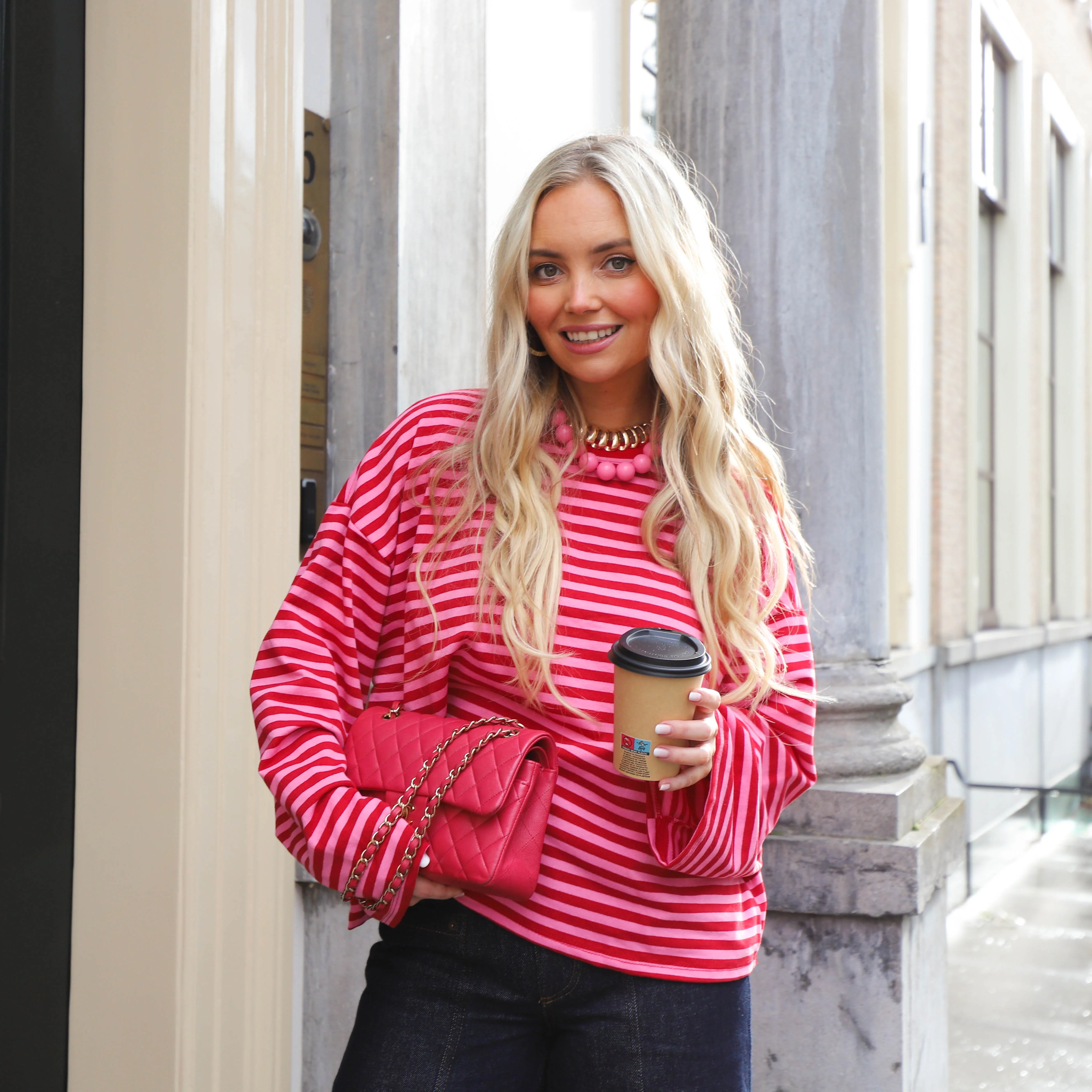 Soof top roze rood - Image 4