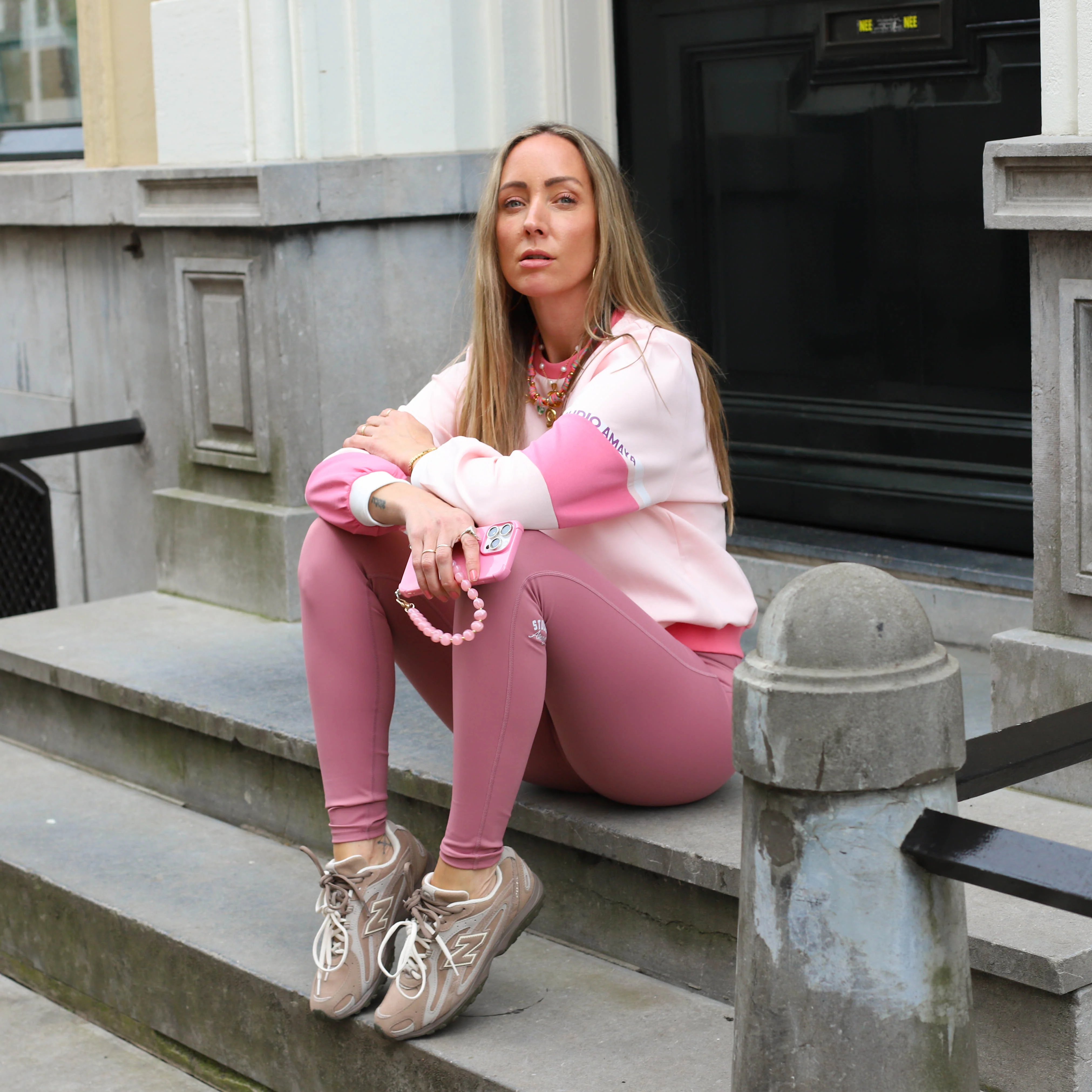 Studio Amaya Flex sweater pink - Image 4