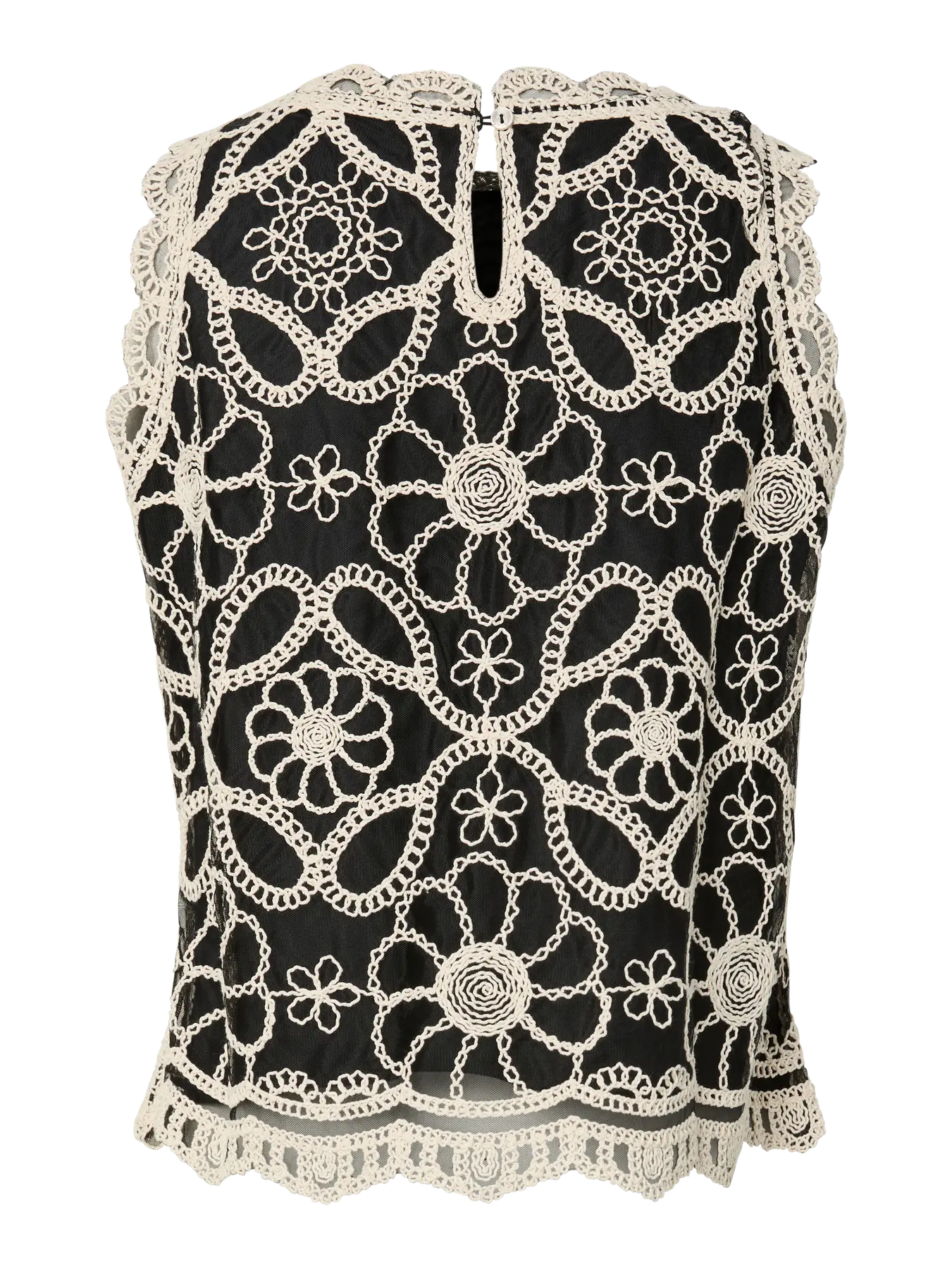 YAS Calilia crochet top black - Image 6
