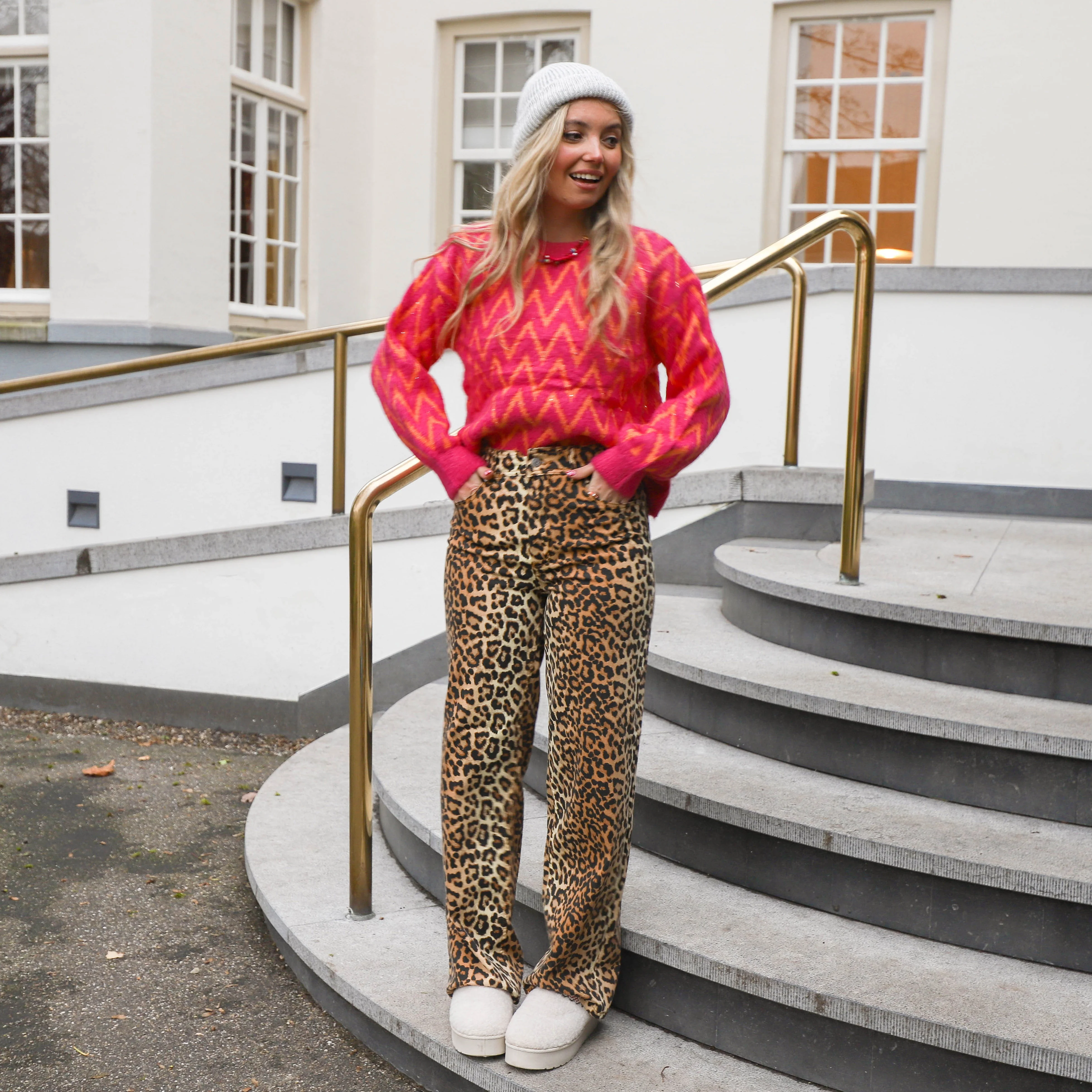 YAS Leonora jeans leopard - Image 11