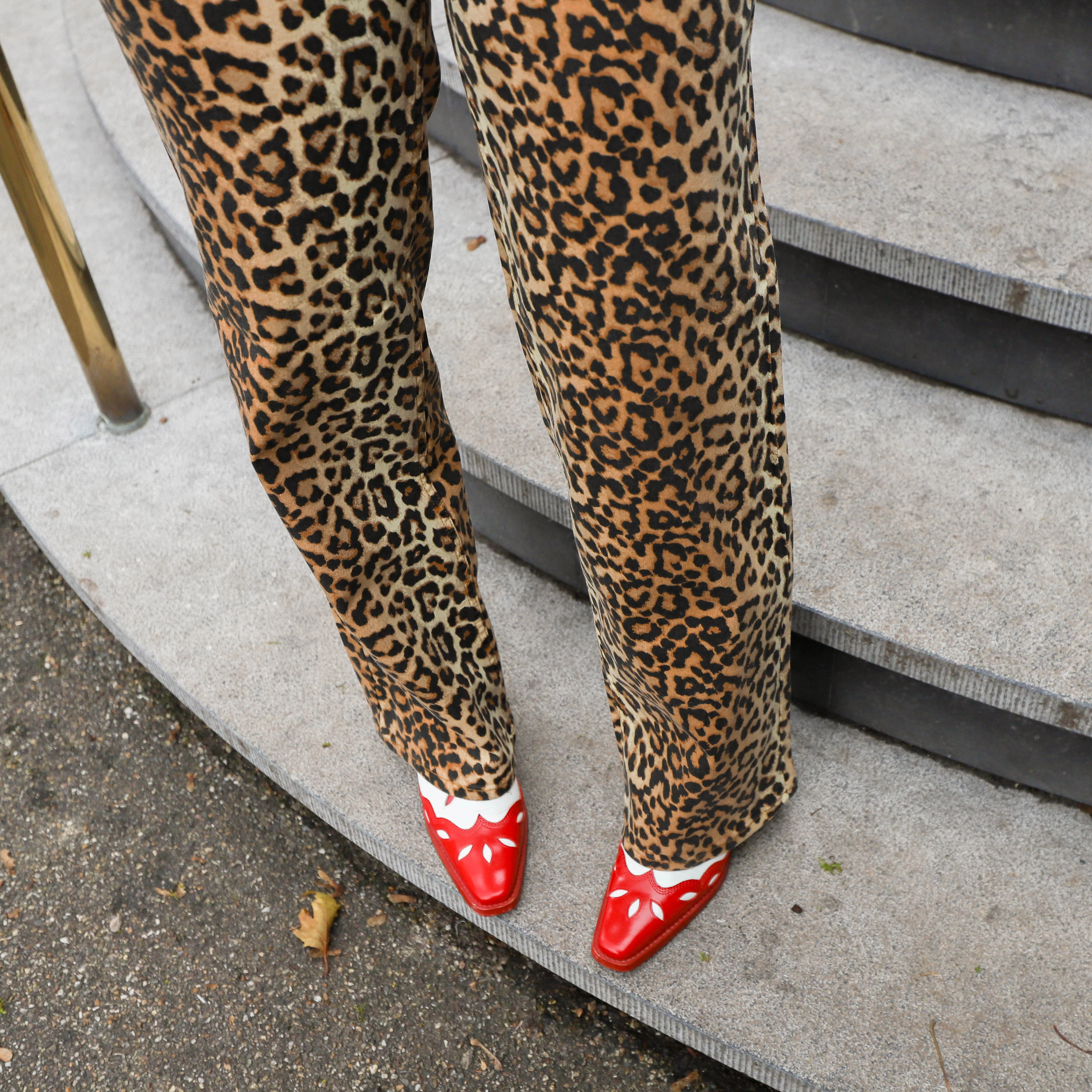 YAS Leonora jeans leopard - Image 8