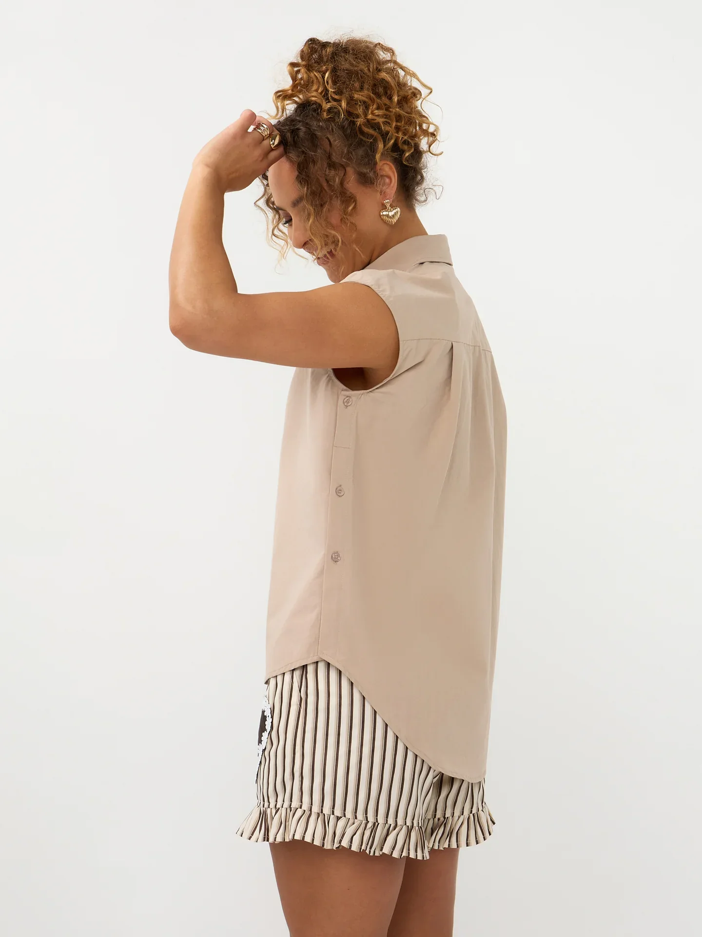 Ydence Blouse Sabrina beige - Image 3