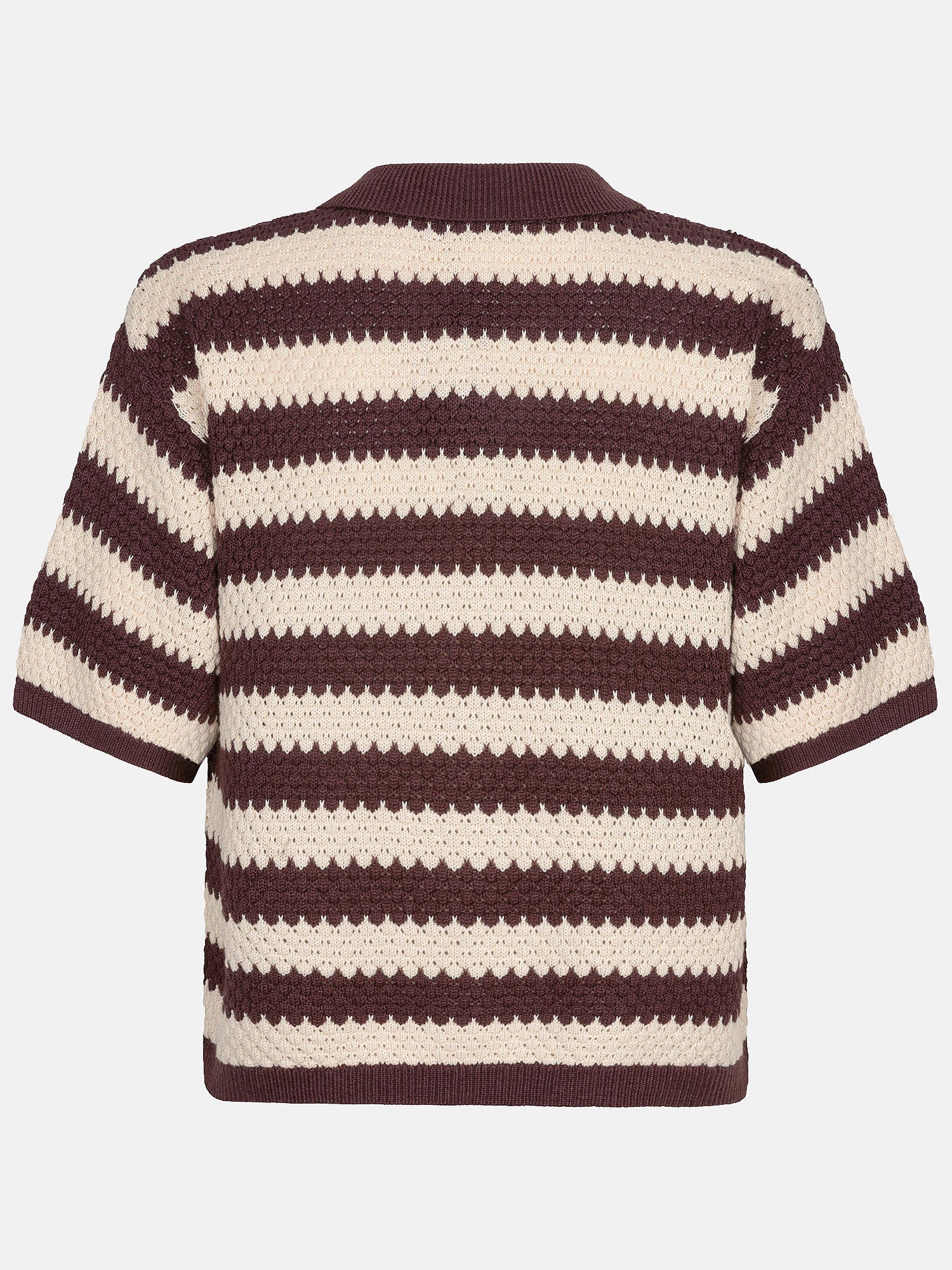 Ydence Knitted top Janouk Brown/ecru - Image 5