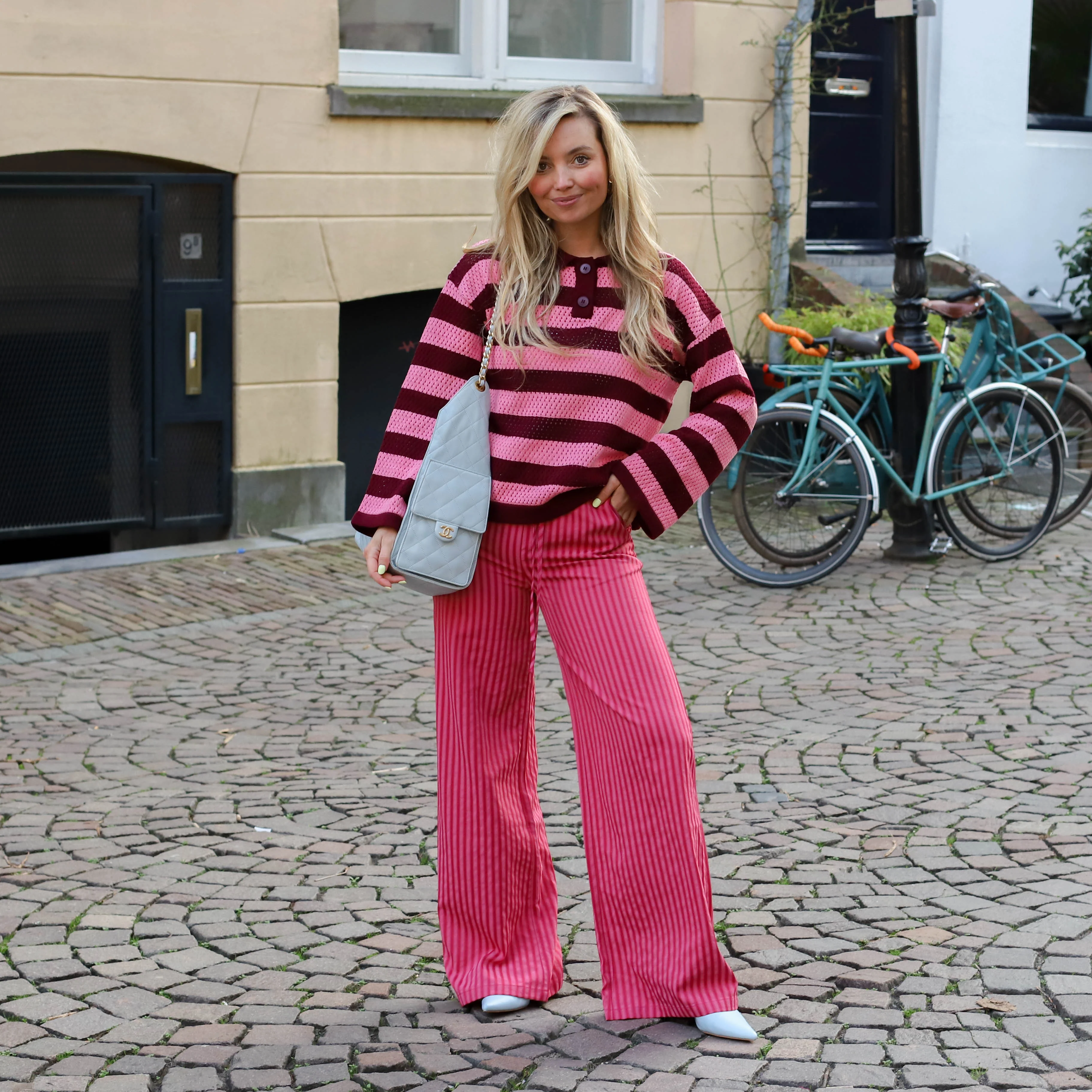 Ydence Pants Thirza berry pink - Image 7
