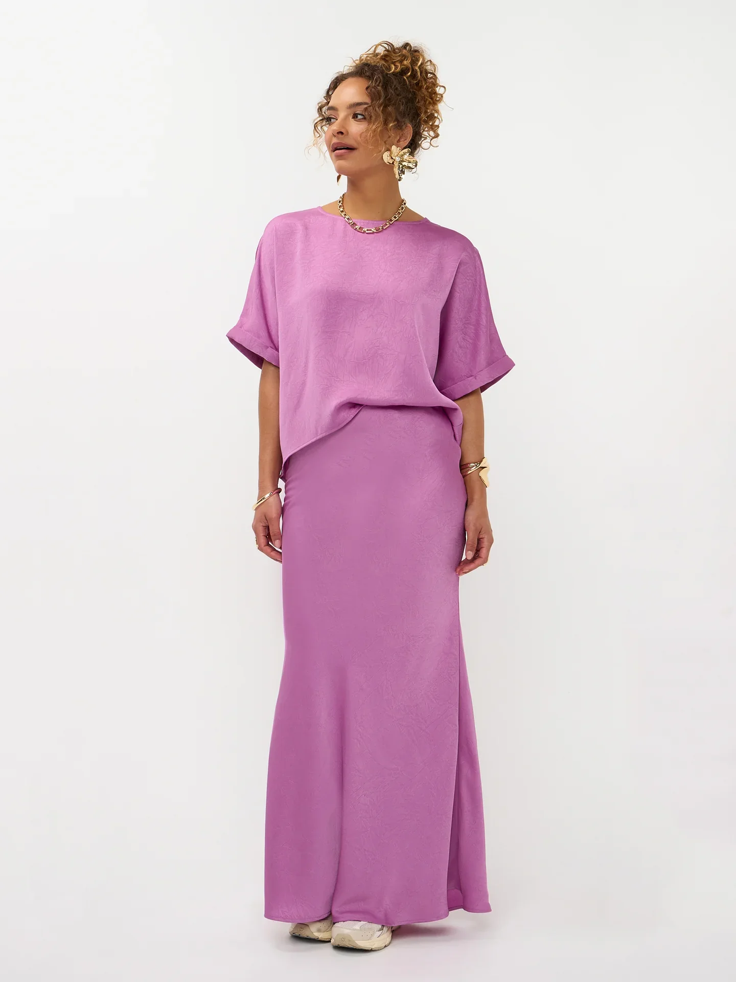 Ydence Skirt Rae pink purple - Image 4
