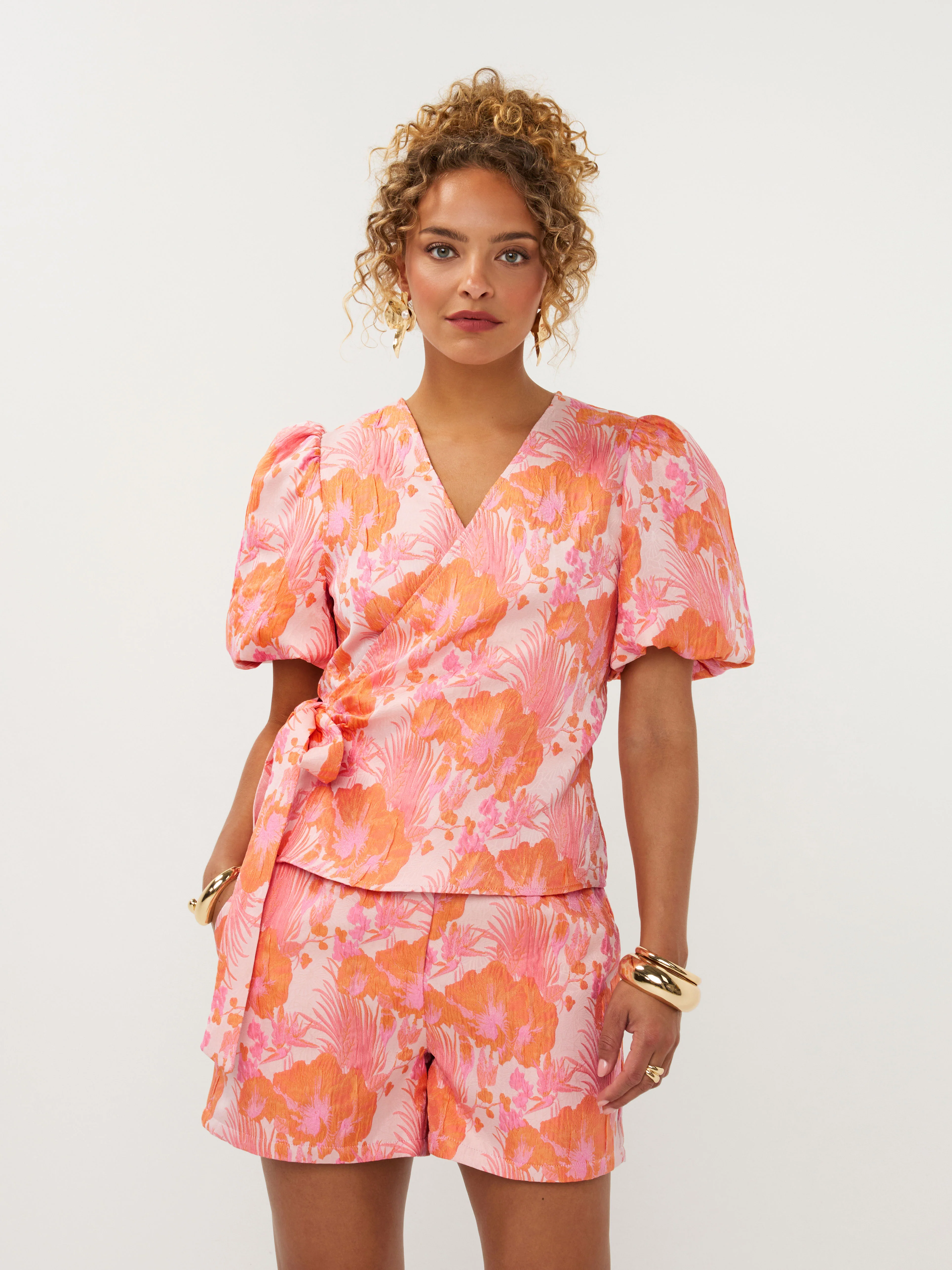 Ydence top Hillary orange - Image 12